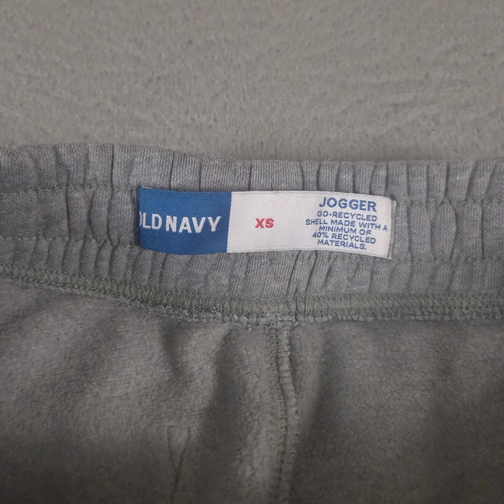 Old Navy Sweatpants Mens XS Rotation Tapered Jogger Recycled Fleece Drawstring